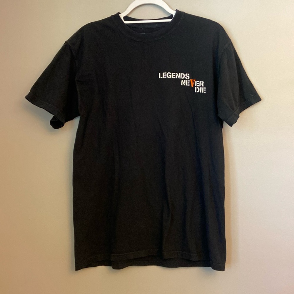 Juice World x Vlone 999 en negro Crew neck Graphic Tee Men’s Size M